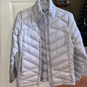 Grey North Face Winter Jacket